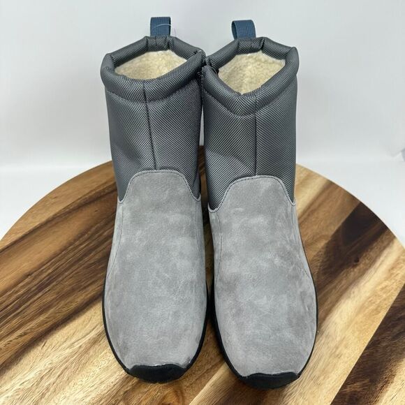 Merrell Jungle Mid Zip Polar Boots Men’s 9 Castlerock Grey Waterproof Ice NWT - Picture 3 of 9